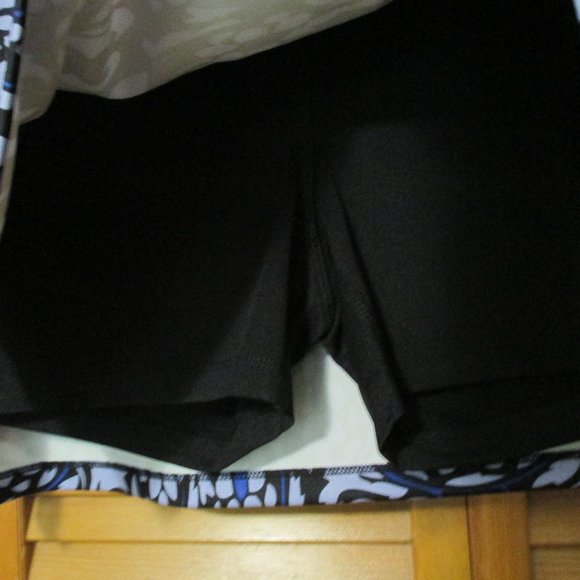 Jofit skort NEW navy & lavender stretchy skort size L - Picture 7 of 9